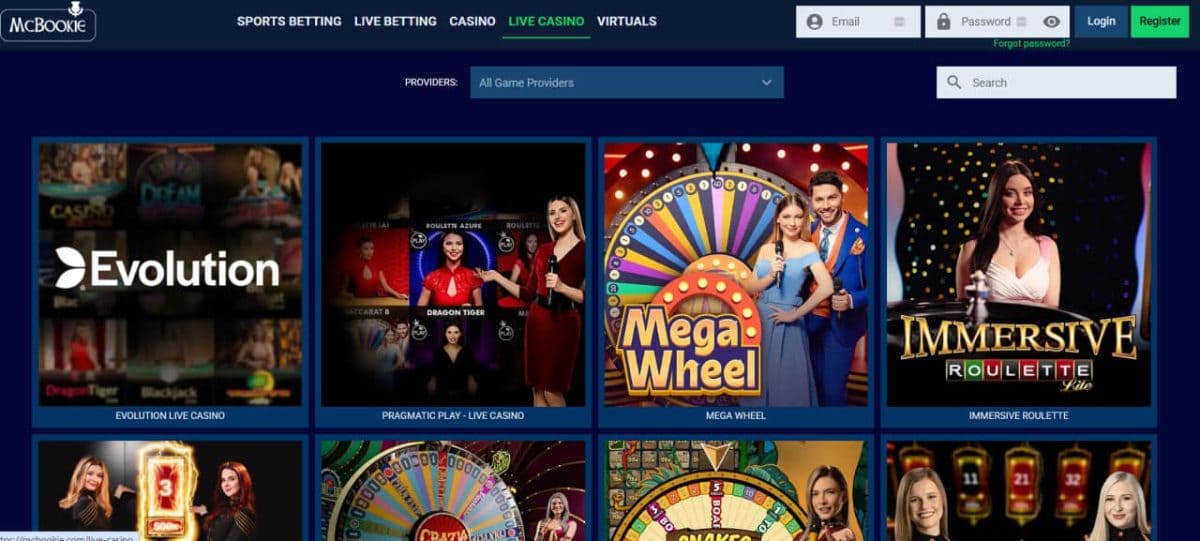 McBookie Casino image 3